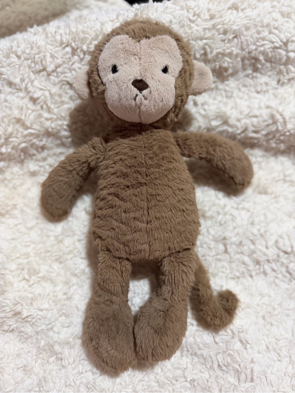 Jellycat Brown and Cream Monkey Plush
